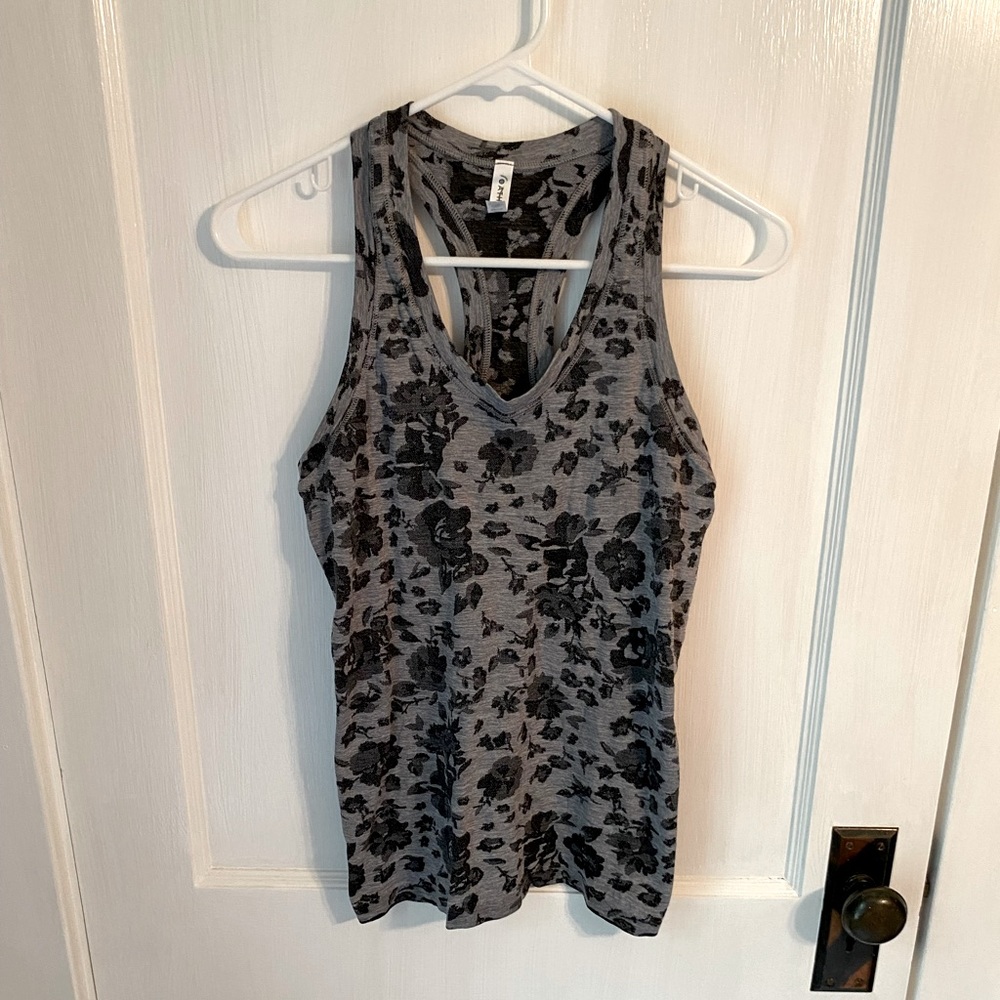 Athleta floral workout tank
